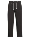 Paolo Pecora Man Pants Dark Brown Size 36 Cotton, Elastane In Brown