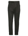 Paolo Pecora Man Pants Dark Green Size 36 Polyester, Viscose, Elastane