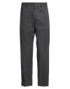 Paolo Pecora Man Pants Grey Size 30 Polyester, Viscose, Elastane In Black