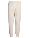 Paolo Pecora Man Pants Ivory Size Xl Cotton, Elastane In White