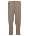 Paolo Pecora Man Pants Khaki Size 38 Viscose, Polyamide, Elastane In Beige