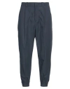 Paolo Pecora Man Pants Midnight Blue Size 30 Cotton, Elastane In Blue