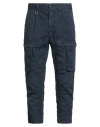 Paolo Pecora Man Pants Midnight Blue Size 32 Cotton, Elastane