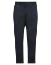 Paolo Pecora Man Pants Midnight Blue Size 36 Cotton, Elastane