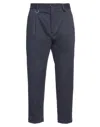 Paolo Pecora Man Pants Midnight Blue Size 34 Cotton, Elastane