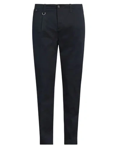 Paolo Pecora Man Pants Midnight Blue Size 30 Cotton, Elastane