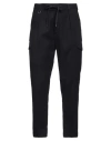 Paolo Pecora Man Pants Midnight Blue Size 38 Polyester, Viscose, Elastane