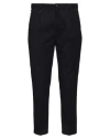 Paolo Pecora Relaxed Fit Chinos With Ankle Cuffs In Blue