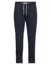 Paolo Pecora Pants In Navy Blue