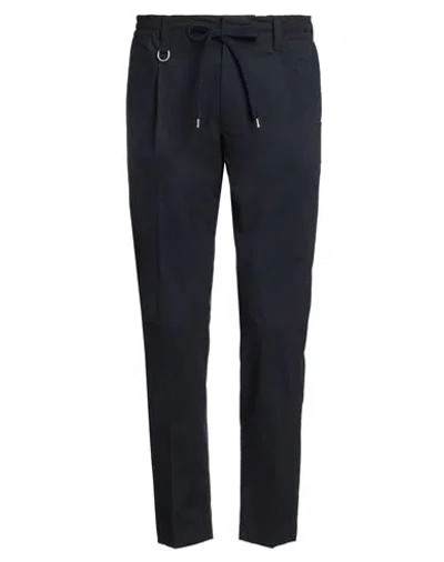Paolo Pecora Man Pants Navy Size 30 Cotton, Elastane
