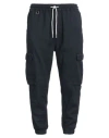 Paolo Pecora Man Pants Navy Size 34 Linen, Cotton, Elastane In Blue