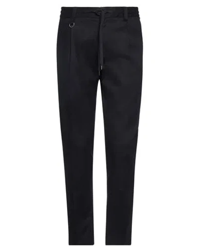 Paolo Pecora Man Pants Navy Size 34 Lyocell, Cotton, Elastane