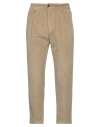 Paolo Pecora Man Pants Sand Size 32 Cotton, Elastane In Beige