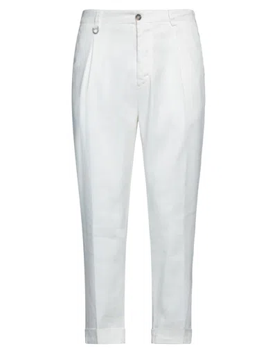 Paolo Pecora Pants In White