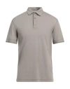 Paolo Pecora Man Polo Shirt Grey Size Xxl Cotton