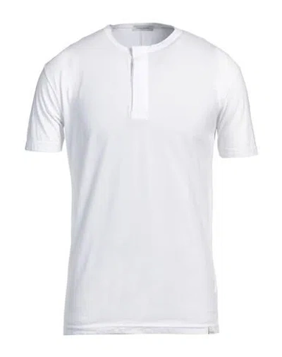 Paolo Pecora Man Polo Shirt White Size L Cotton