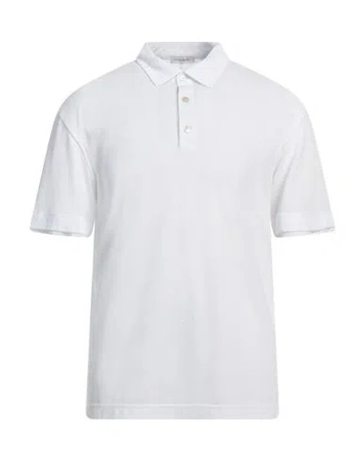 Paolo Pecora Man Polo Shirt White Size Xl Cotton
