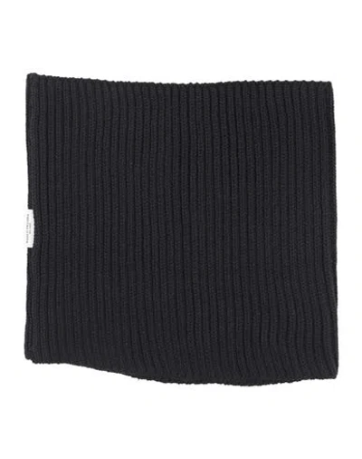 Paolo Pecora Man Scarf Midnight Blue Size - Virgin Wool In Blue