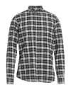 Paolo Pecora Man Shirt Black Size 15 ¾ Cotton