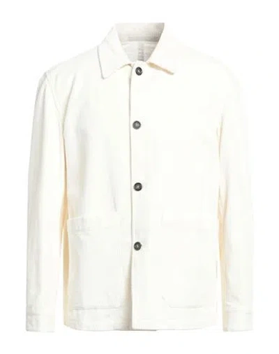 Paolo Pecora Man Shirt White Size 38 Cotton, Elastane