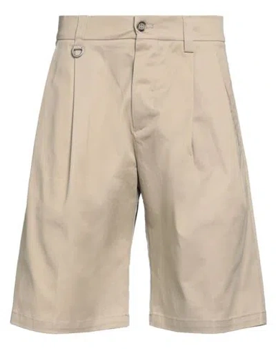 Paolo Pecora Man Shorts & Bermuda Shorts Beige Size 30 Cotton, Elastane In Beige
