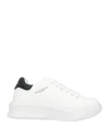 Paolo Pecora Man Sneakers White Size 12 Soft Leather In White