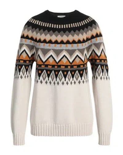Paolo Pecora Man Sweater Black Size M Virgin Wool In Multi