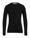 Paolo Pecora Man Sweater Black Size S Wool In Black