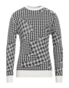 Paolo Pecora Man Sweater Black Size Xl Virgin Wool In Black
