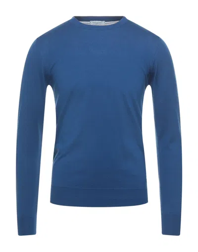 Paolo Pecora Sweaters In Bright Blue