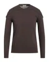 Paolo Pecora Sweaters In Brown