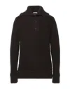 Paolo Pecora Sweaters In Brown