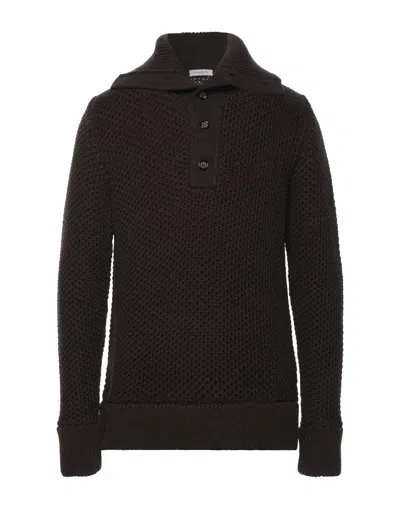 Paolo Pecora Sweaters In Brown