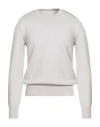 Paolo Pecora Man Sweater Light Grey Size M Virgin Wool In Gray