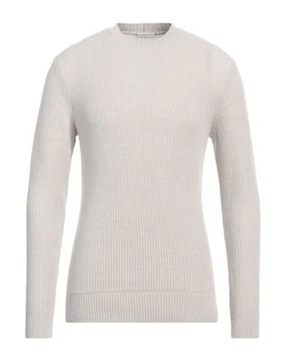 Paolo Pecora Man Sweater Light Grey Size Xxl Virgin Wool