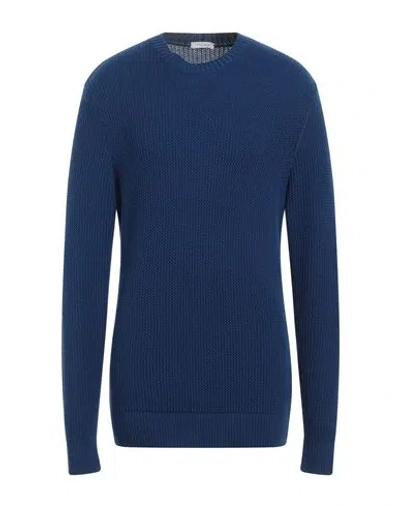 Paolo Pecora Man Sweater Navy Blue Size Xl Virgin Wool