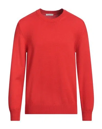 Paolo Pecora Man Sweater Red Size Xxl Virgin Wool