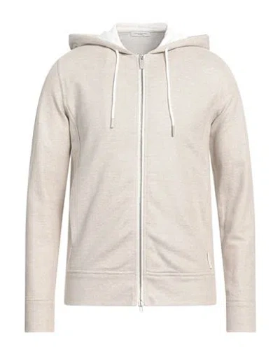 Paolo Pecora Man Sweatshirt Beige Size Xxl Linen, Cotton
