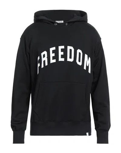 Paolo Pecora Man Sweatshirt Black Size Xl Cotton, Elastane