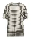 Paolo Pecora T-shirts In Beige