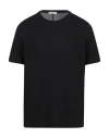 Paolo Pecora Man T-shirt Black Size 3xl Cotton