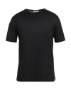 Paolo Pecora Man T-shirt Black Size 3xl Cotton In Black