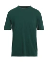 Paolo Pecora Man T-shirt Green Size M Cotton