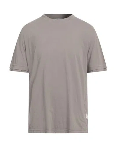 Paolo Pecora Man T-shirt Khaki Size Xl Cotton In Beige