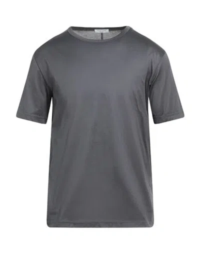 PAOLO PECORA PAOLO PECORA MAN T-SHIRT LEAD SIZE 3XL COTTON