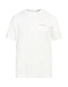 Paolo Pecora Man T-shirt Off White Size Xxl Cotton