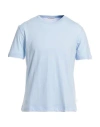 Paolo Pecora Man T-shirt Sky Blue Size Xxl Cotton