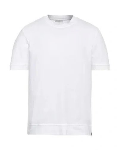 Paolo Pecora Man T-shirt White Size Xxl Cotton, Elastane