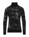Paolo Pecora Turtlenecks In Black
