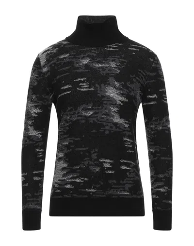 Paolo Pecora Turtlenecks In Black